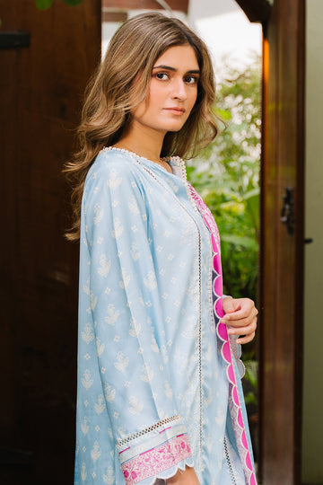 Zellbury Shirt Shalwar Dupatta - 0203 Online Shopping